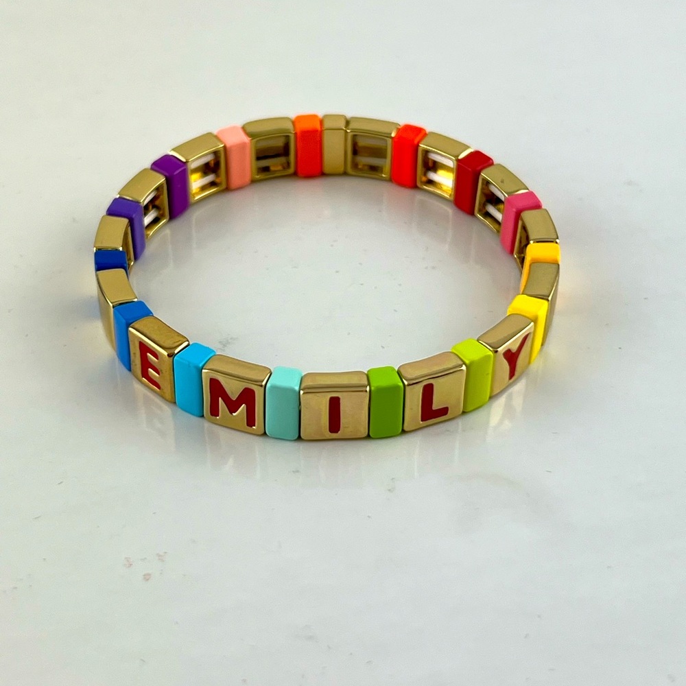 Roxanne Assoulin EMILY Rainbow Bracelet (Brand New Never Worn)